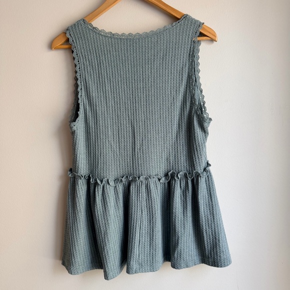 Plus size – Emery Rose Smocked High Neck Babydoll Womens Size z0XL - Picture 6 of 8